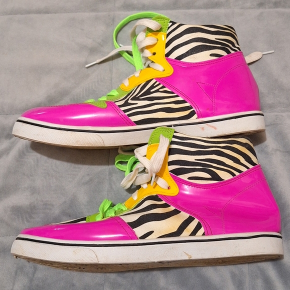 A. Co Colourful High Top Shoes - Picture 3 of 9